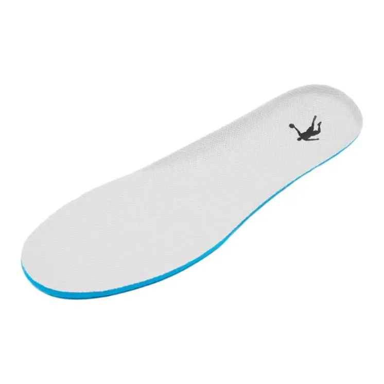 QIAODAN Polyurethane Sports Breathable Cushioning Insoles Men's Gray