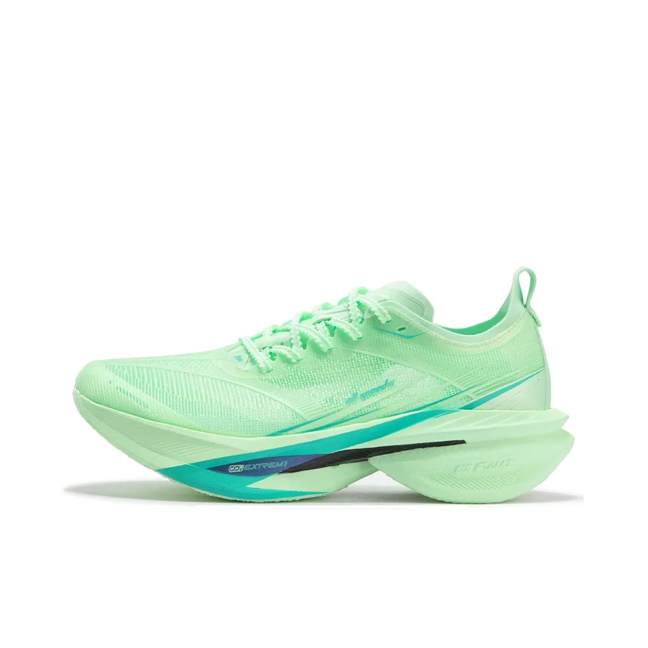 361° Flying Dragon 2.0 Running Sorte Shoes Unisex Low Top Icy Emerald Green/Vibrant Aqua Blue