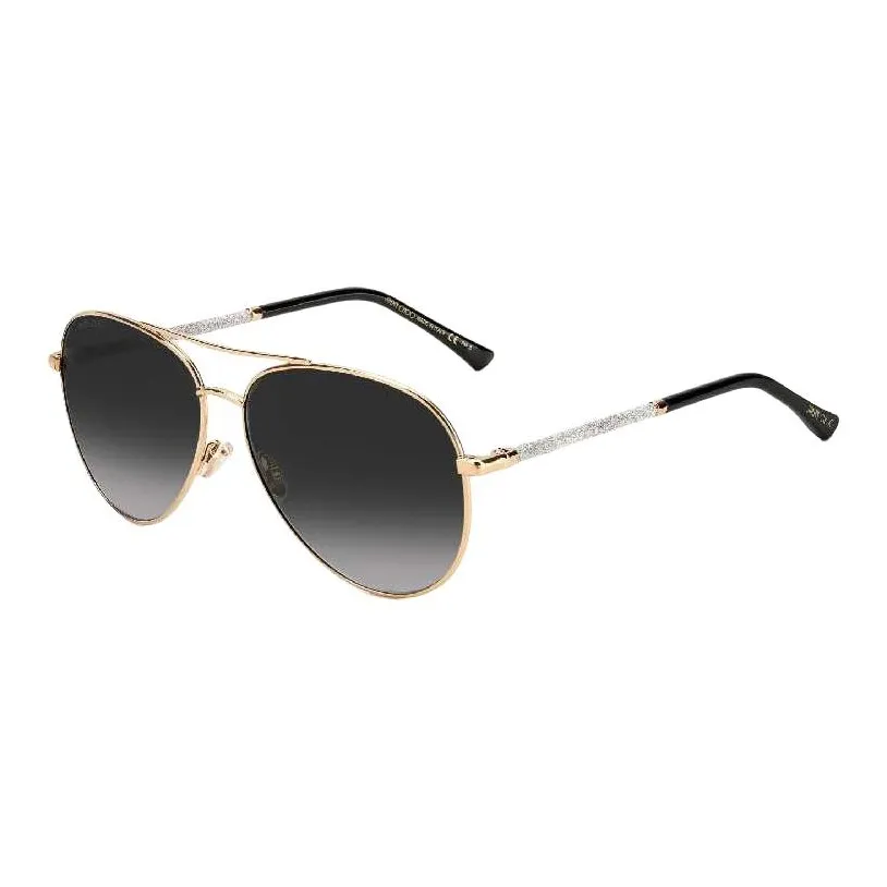 Jimmy Choo Aviator Солнцезащитные очки Женские Золотые