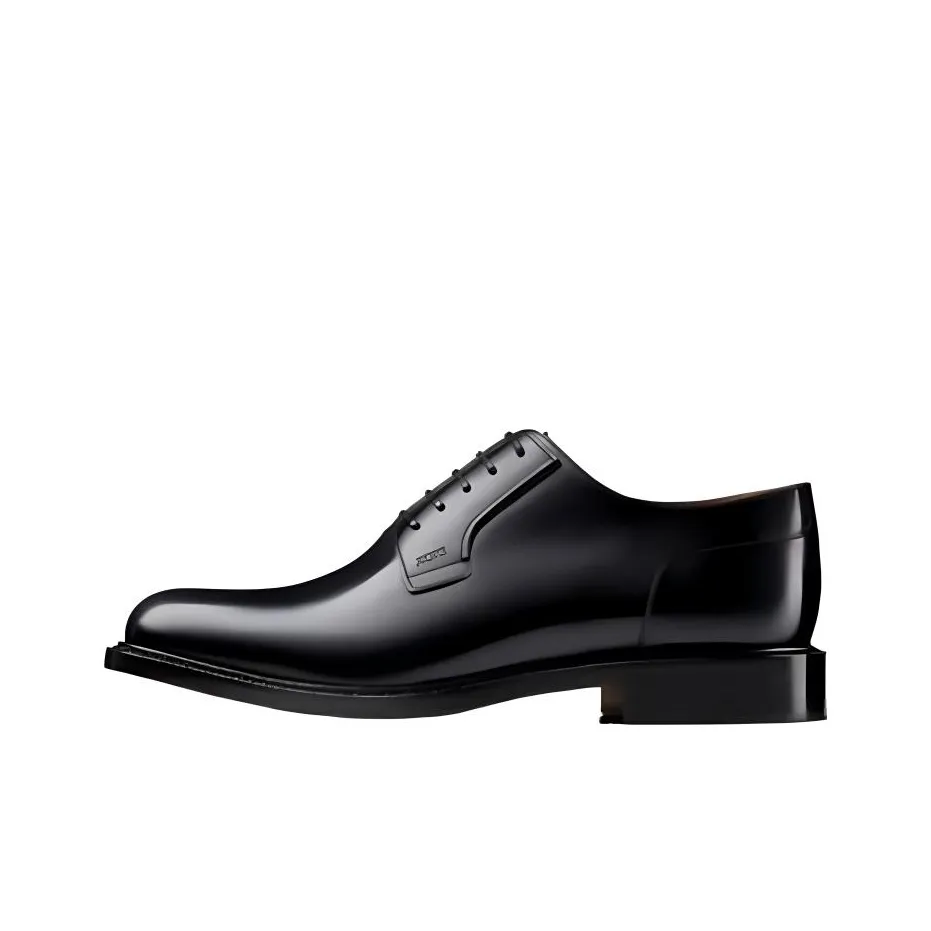 DIOR Dress Shoes Men's Low Top Black