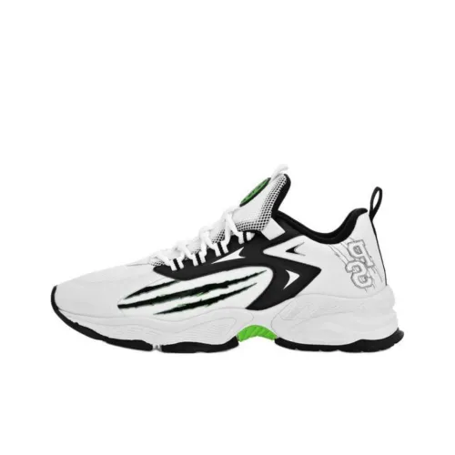 PLEIN SPORT Повседневная обувь Низкий верх Белый/Неоновый зеленый Унисекс
