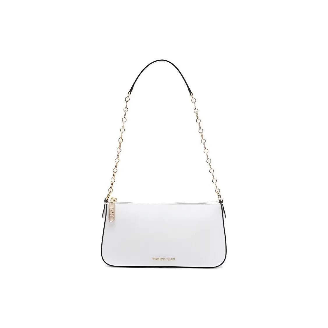 MICHAEL KORS Leather Handbag, Shoulder Bag Regular Women's White