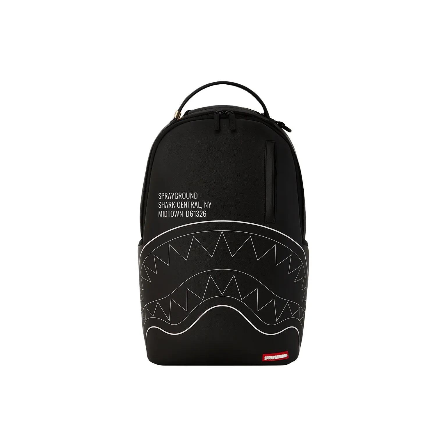 SPRAYGROUND Shark Mouth PVC Backpack Black