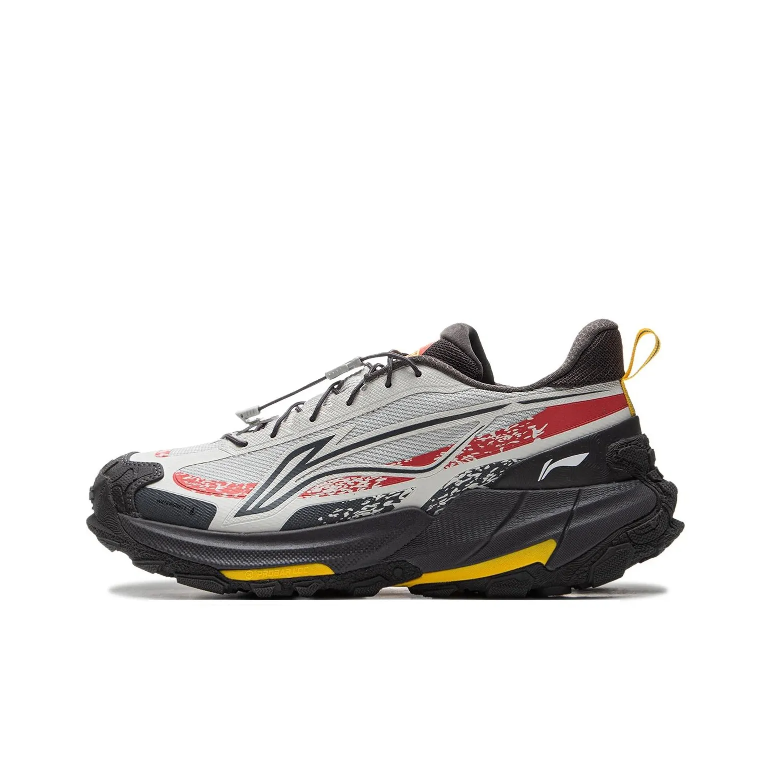 LiNing Elegance 2.0 Cushioning, Slip Resistant, Abrasion Resistant Support Low Top Outdoor Hiking Shoes Unisex Lime