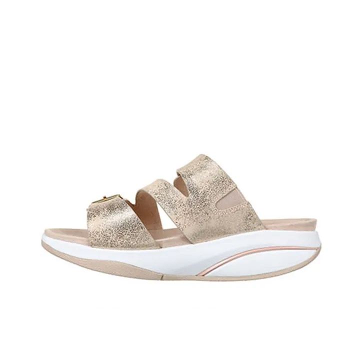 MBT Пляжные сандалии Женские Шампанское