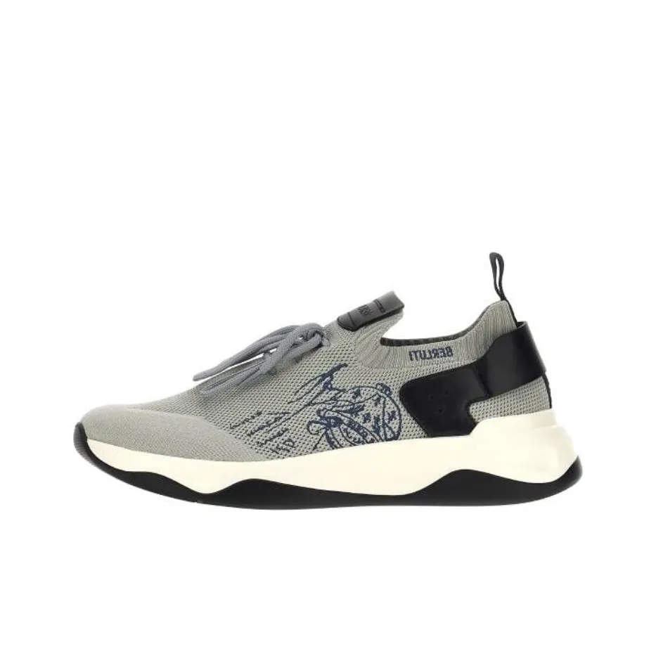 BERLUTI Low Top Casual Shoes Men's Gray