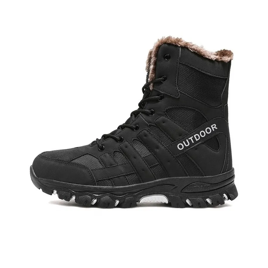 SIMBA'S PRIDE Fleece Lined Thermal Waterproof Snow Boots Men's