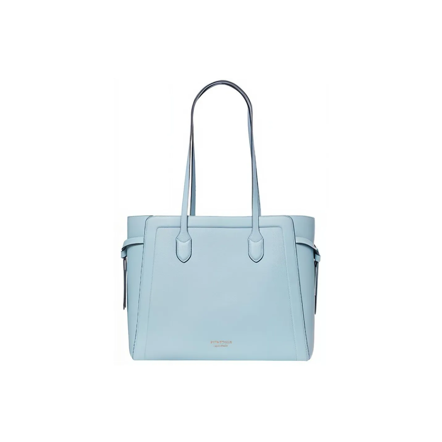 Kate Spade Knott Cow Leather Tote Bag Shopping Bag Handbag Shoulder Bag Women's Crystal Blue
