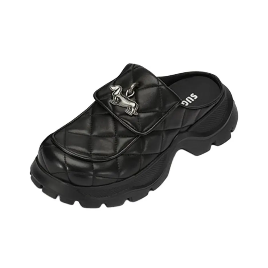 SUGARSU Closed Toe Slippers Women's