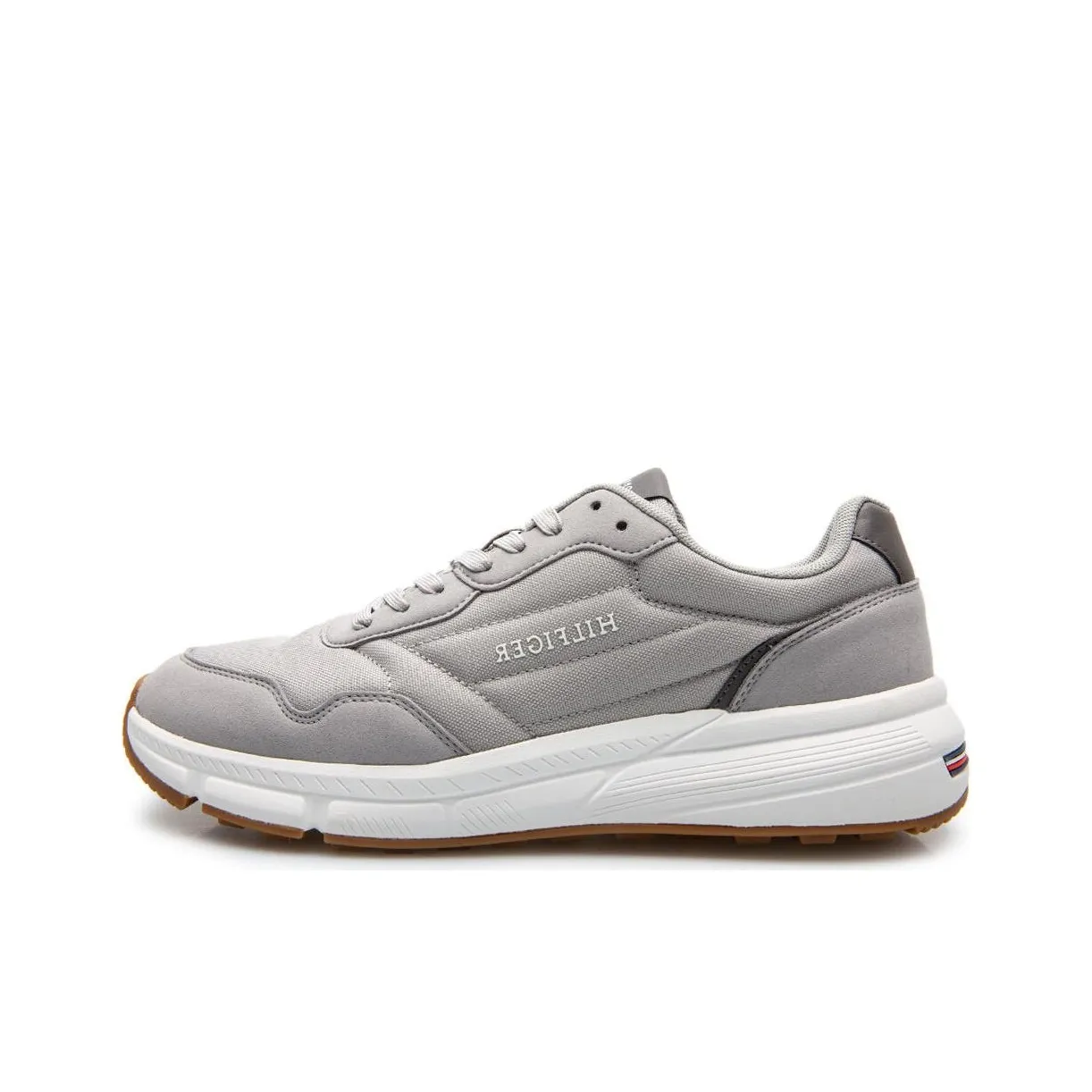 Tommy Hilfiger Slip-Resistant Low-Top Casual Shoes Men's Gray