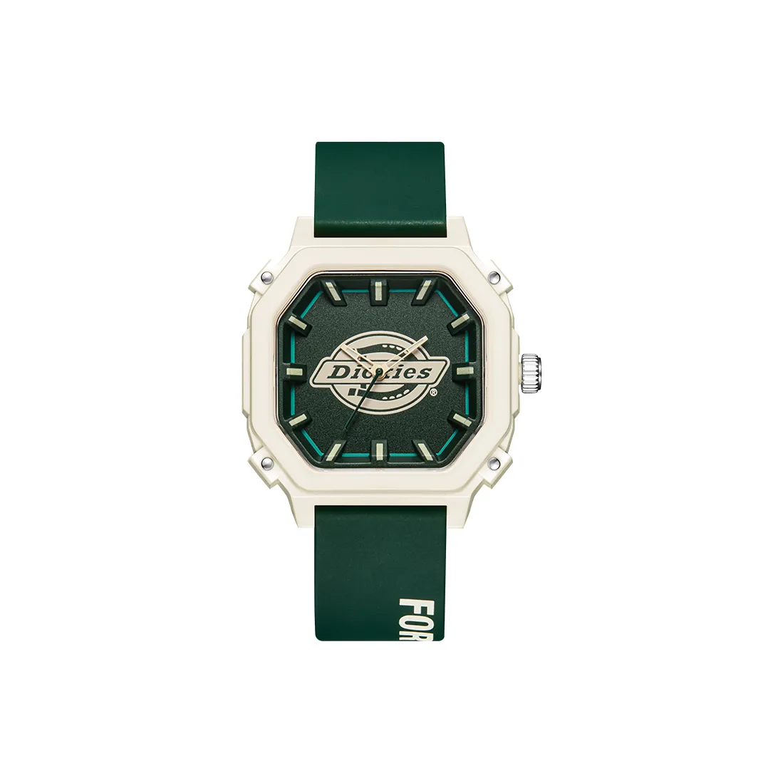 Dickies Кварцевый Movement Унисекс Часы 45mm*42mm*11mm Зеленый