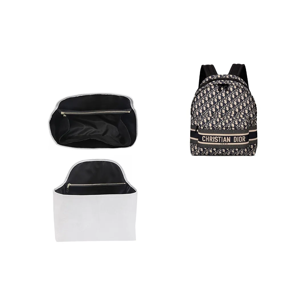 Ingenuity Handmade DuPont Paper Liner Dio Travel Waterproof Storage Bag With Accessories, Bag Accessory Women's White
