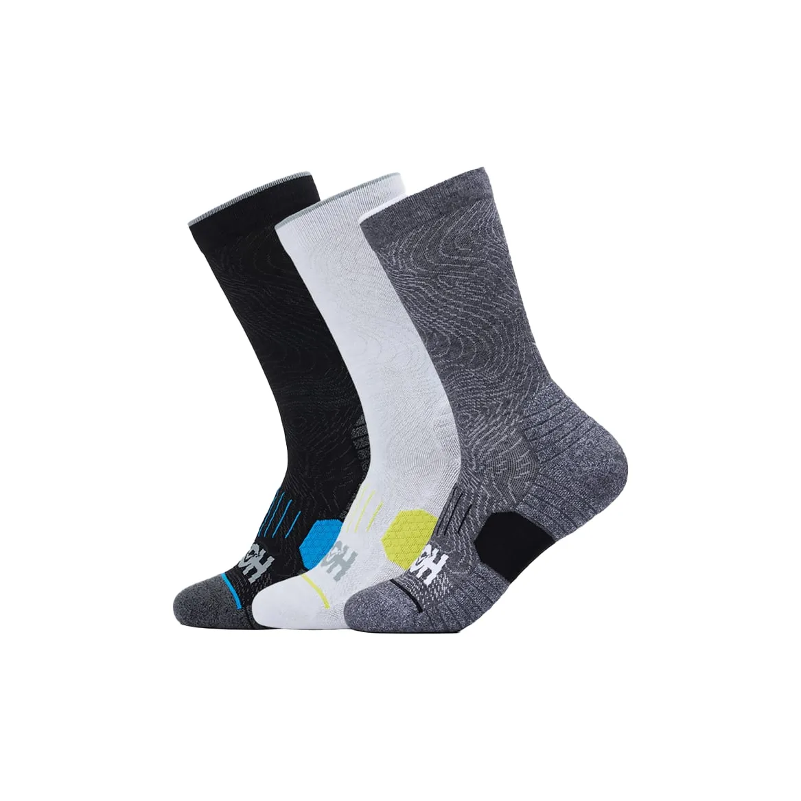 HOKA ONE ONE Носки Crew Унисекс упаковка из 3 пар