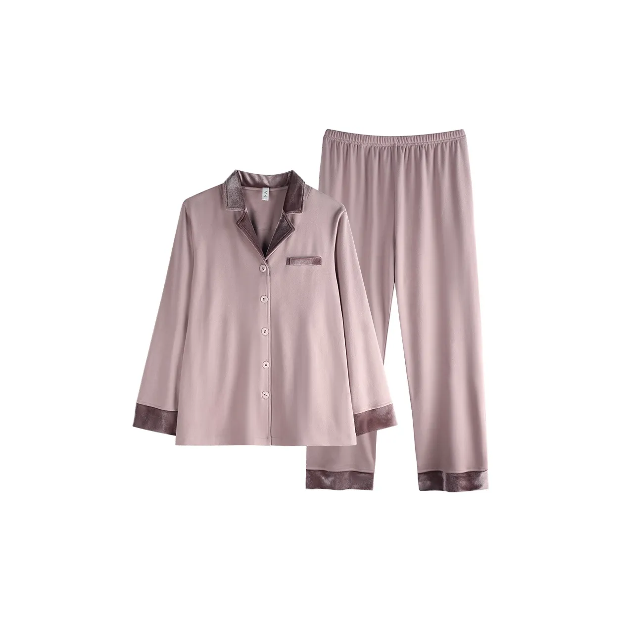 Xuan Liang Pajama Комплект Женский Пыльно-фиолетовый