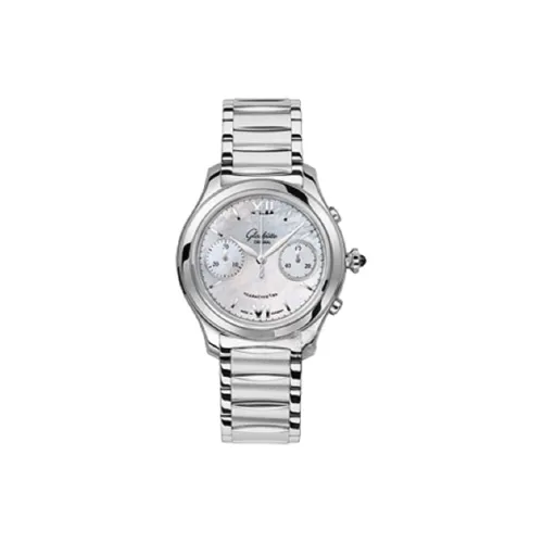 Glashütte Original Автоматический Механический Movement Женские Часы 38 мм Жемчужная Раковина Цвет