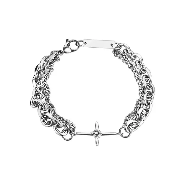 QUIET LOVE Браслеты из титанового стального сплава Мужской