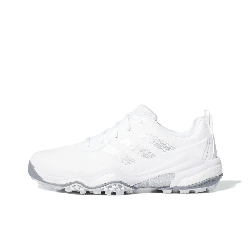 Adidas CODECHAOS 25 Противоскользящая Устойчивая к истиранию Низкий Топ Обувь для гольфа Мужская Белая