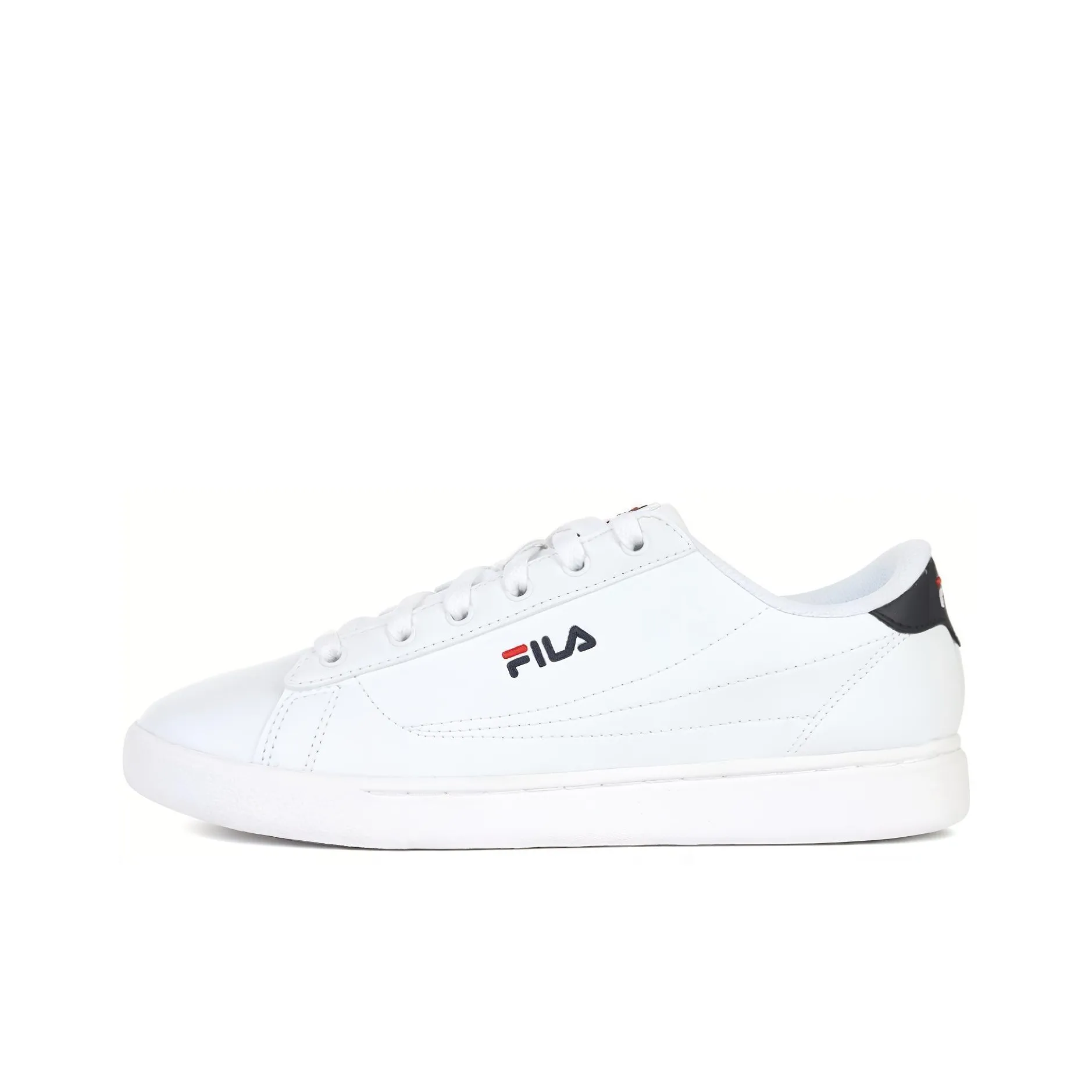 FILA Court Low Top Скейтборд Кроссовки Унисекс Белый Черный Корейский стиль