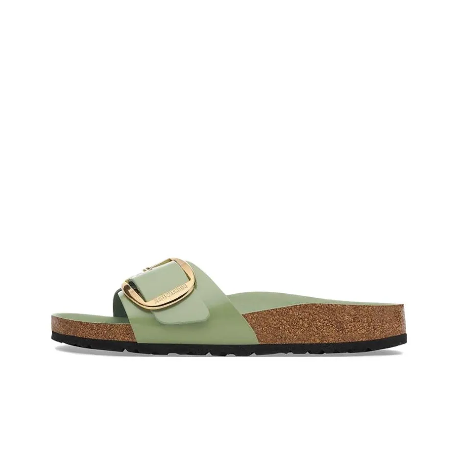 Birkenstock Madrid Big buckle Patent leather Sandals Women's