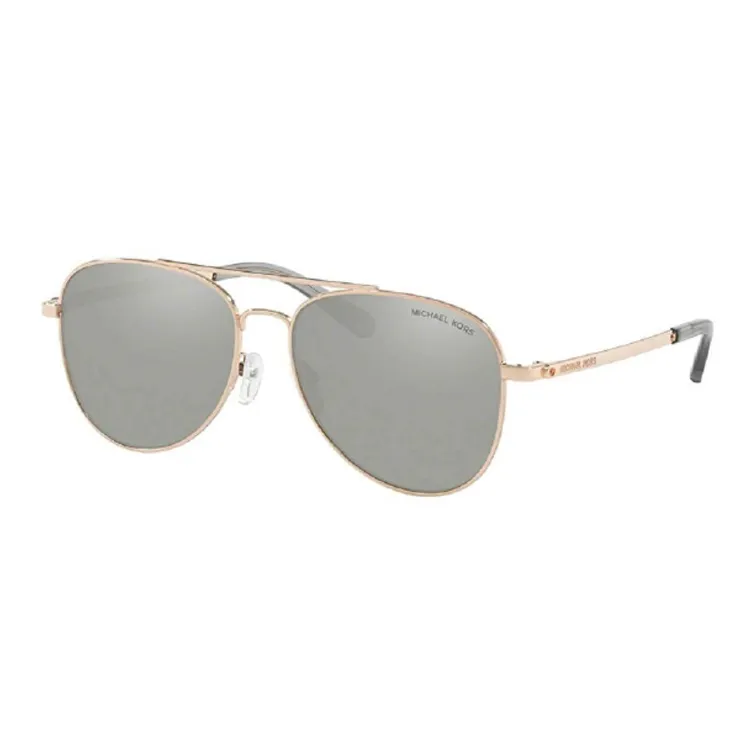 MICHAEL KORS Metal Aviator Sunglasses Women's Gold