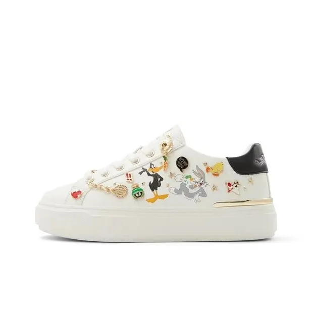 ALDO Slip-Resistant Low-Top Skateboard Shoes Women's Beige