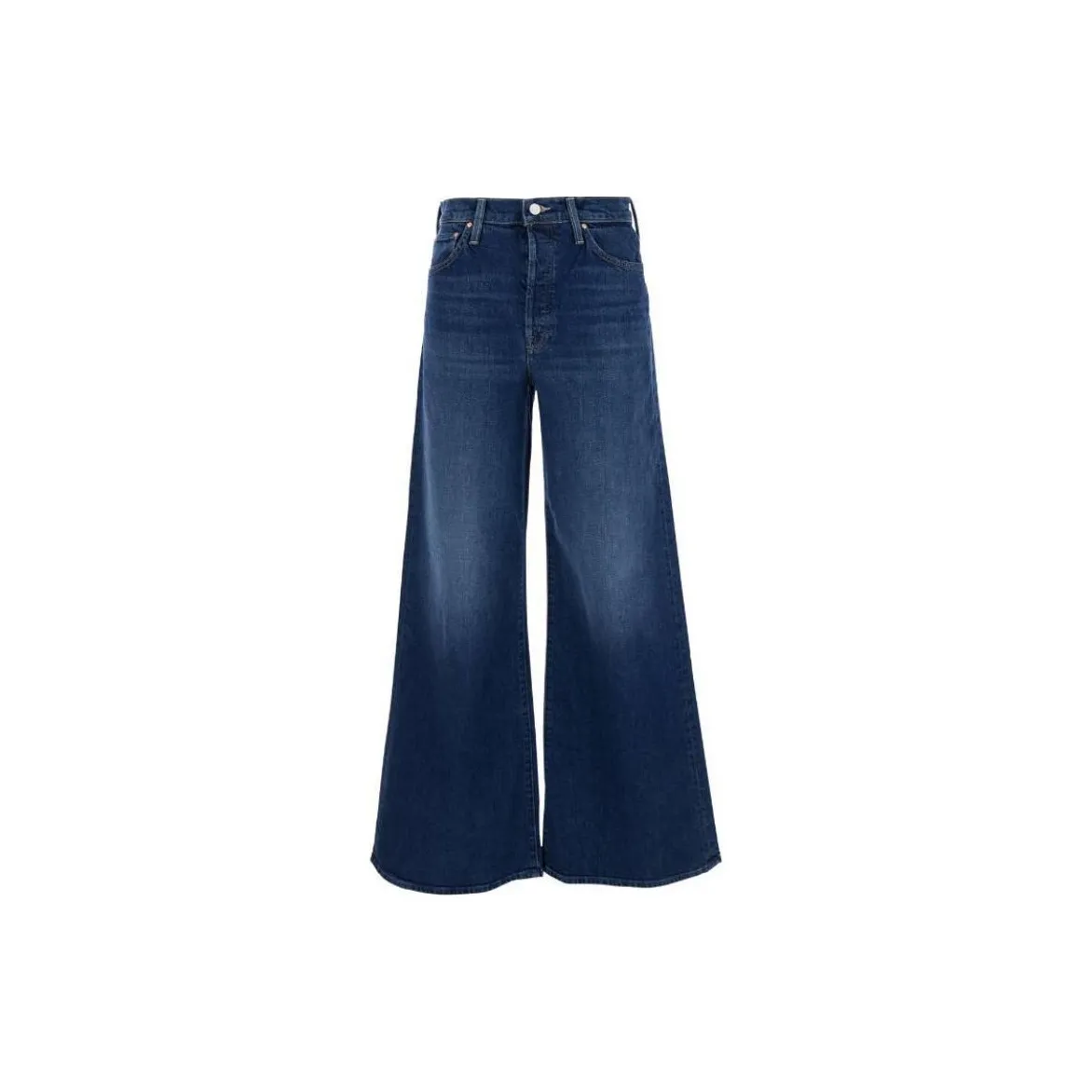 MOTHER The Ditcher Roller Sneak Wide Leg Jeans