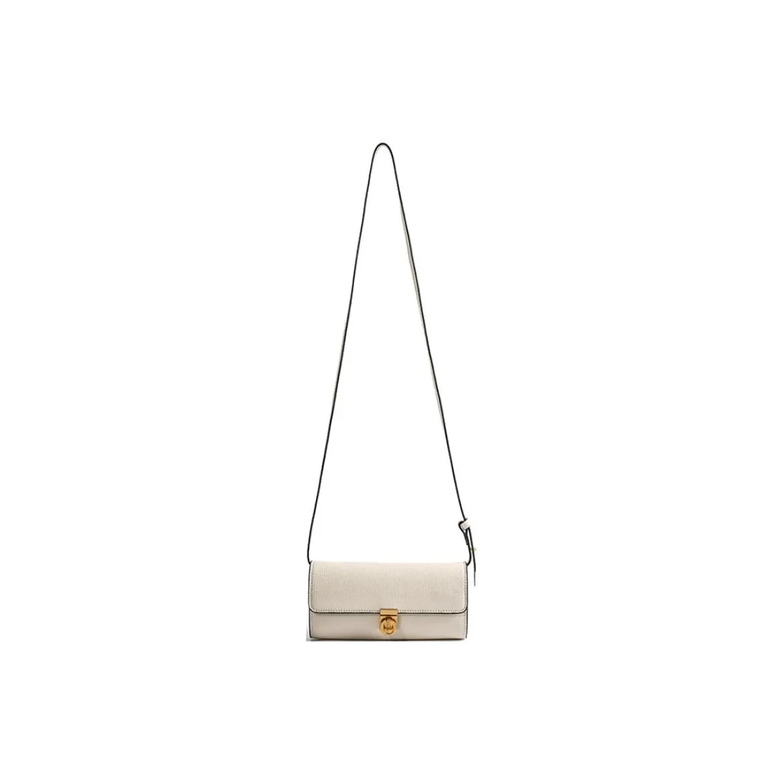 BOB ORE BLUE COLLECTION Cow Leather Crossbody Bag Shoulder Bag Mini Women's White