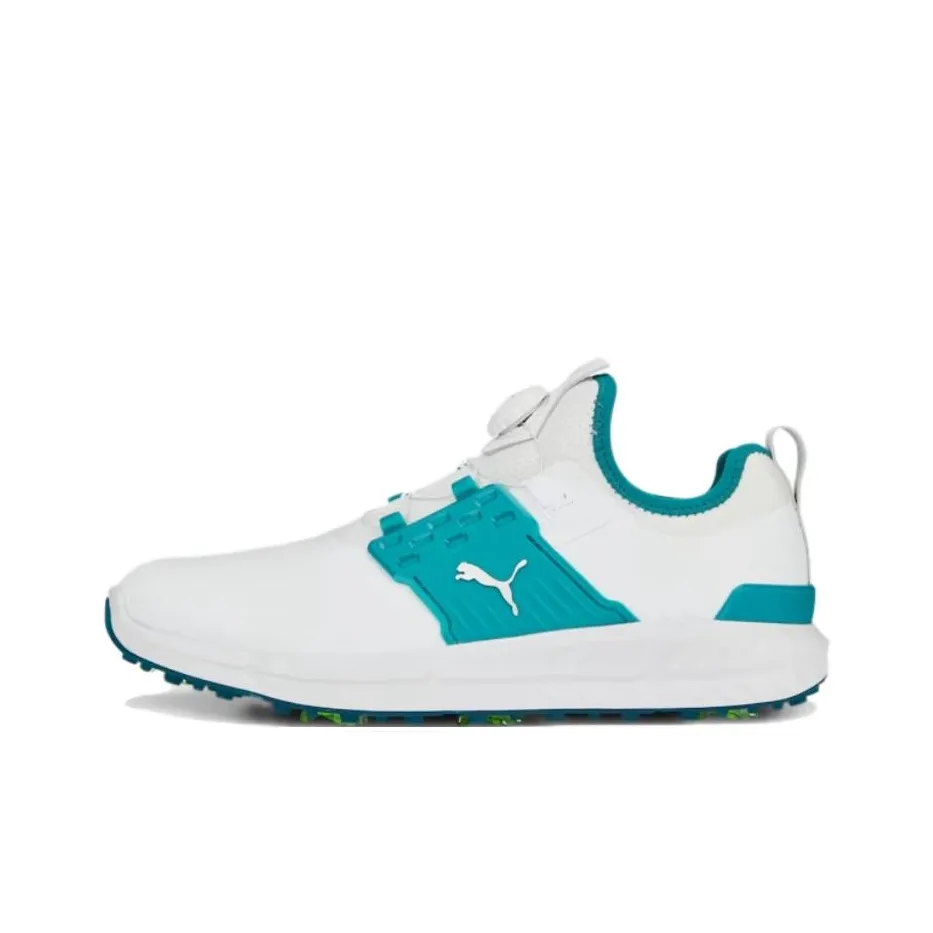PUMA Ignite Articulate Low Top Golf Shoes Men's White Green