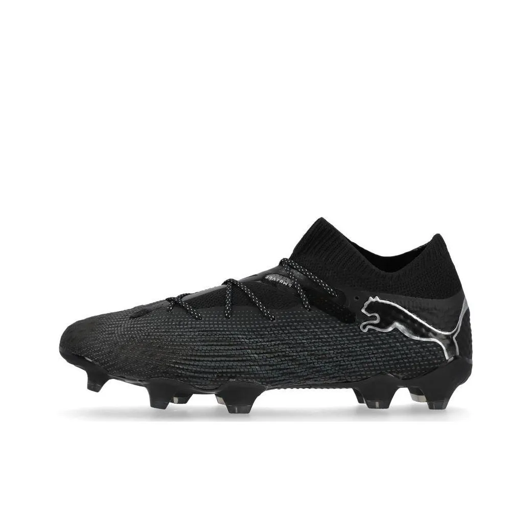 PUMA FUTURE 7 ULTIMATE FG Твердый Грунт Футбольные Бутсы Унисекс Черный Серебряный