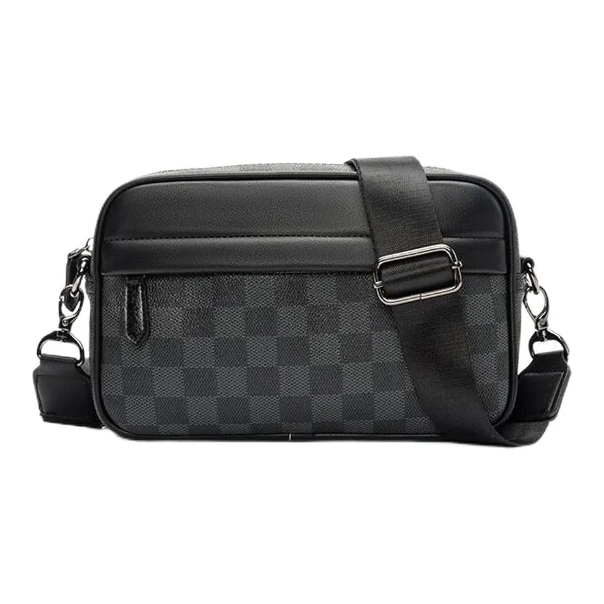 Carksky ПУ (полиуретан) Сумка через плечо Маленькая квадратная сумка Маленький рюкзак Обычный Мужской Квадратный Crazy Лошадь Кофе