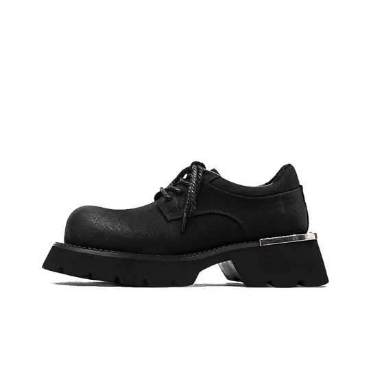 RZAAZ Men's Casual Shoes Men's Low Top Black