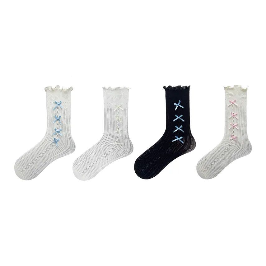 Evening Classroom Mid Calf Socks Women's 4 Pack