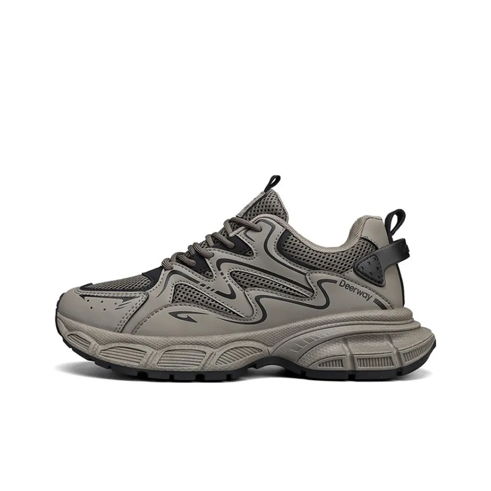 DEERWAY Abrasion Resistant, Breathable, Lightweight Versatile Chunky Sneakers Men's