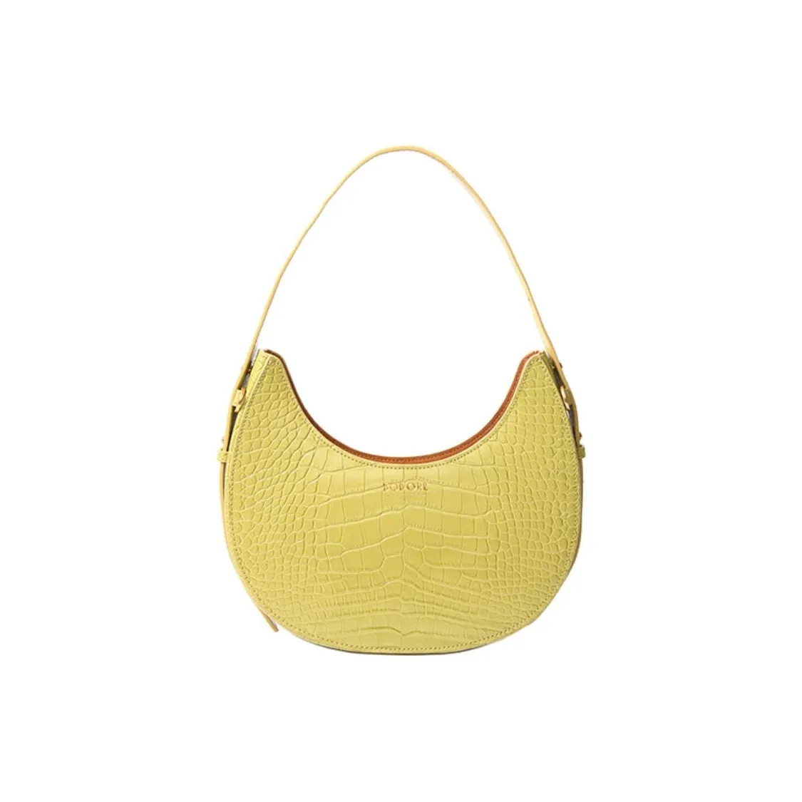 BOB ORE BLUE COLLECTION Сумка из коровьей кожи в форме полумесяца сумка через плечо сумка через плечо среднего размера женская зеленая