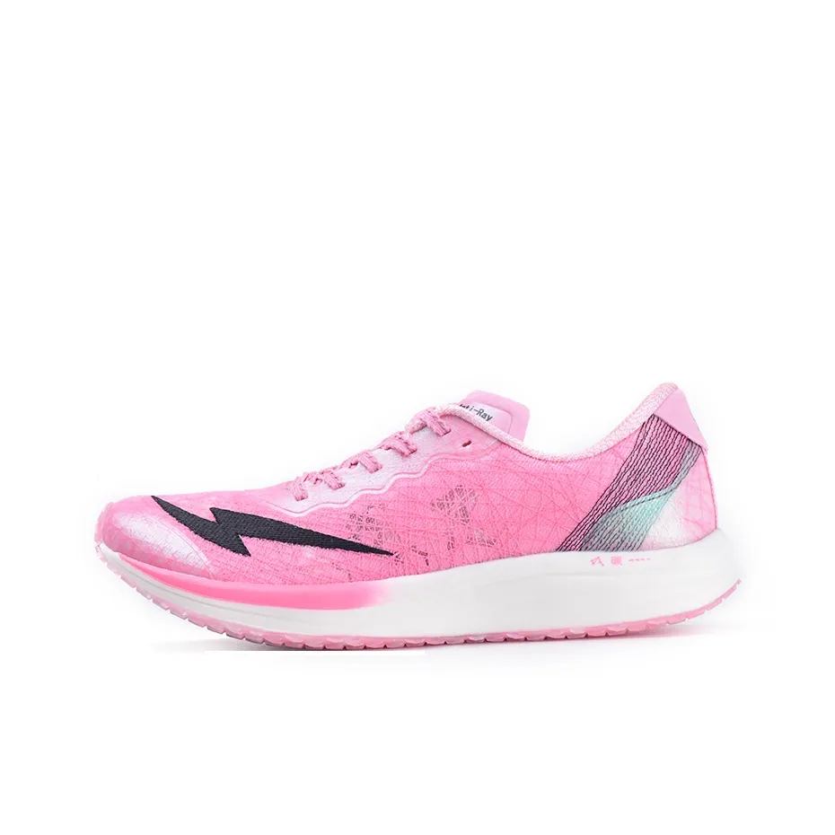 Against the grain Running Shoes Unisex Low Top Pink/Red/Black/Neon Green/Blue