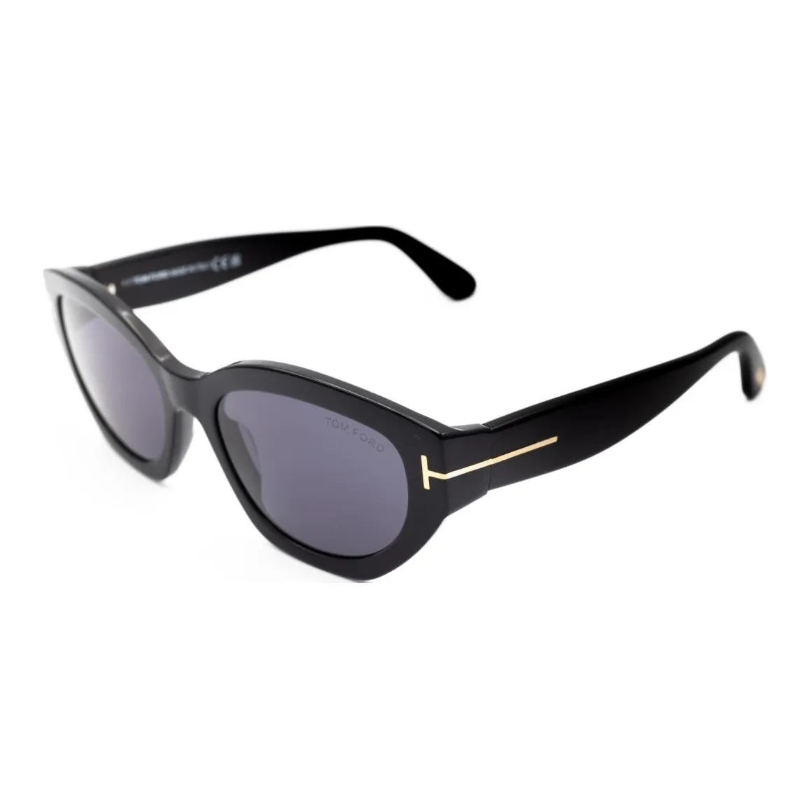 TF Прямоугольные Солнцезащитные очки Женские Черные