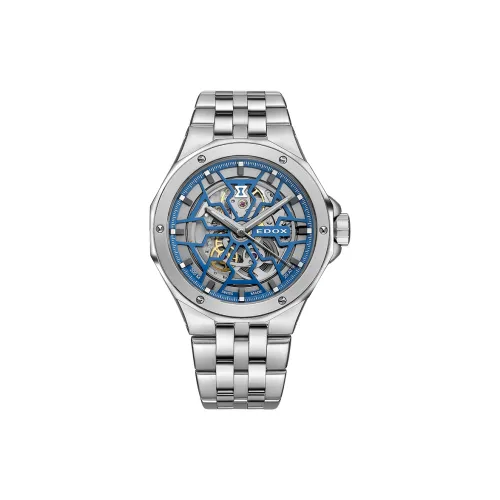 EDOX Автоматический Механический Движение Унисекс Часы 43 мм С Отрезом