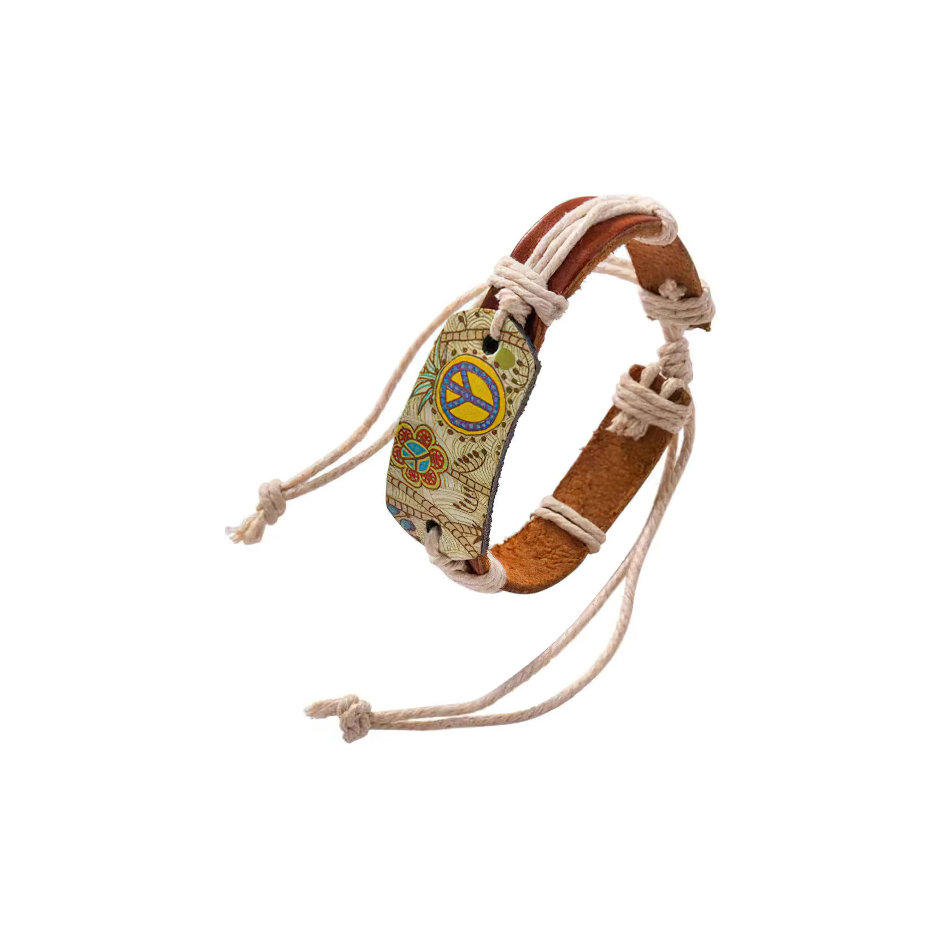 Listen To The Flowers Bloom ПУ (полиуретан) Браслеты Унисекс