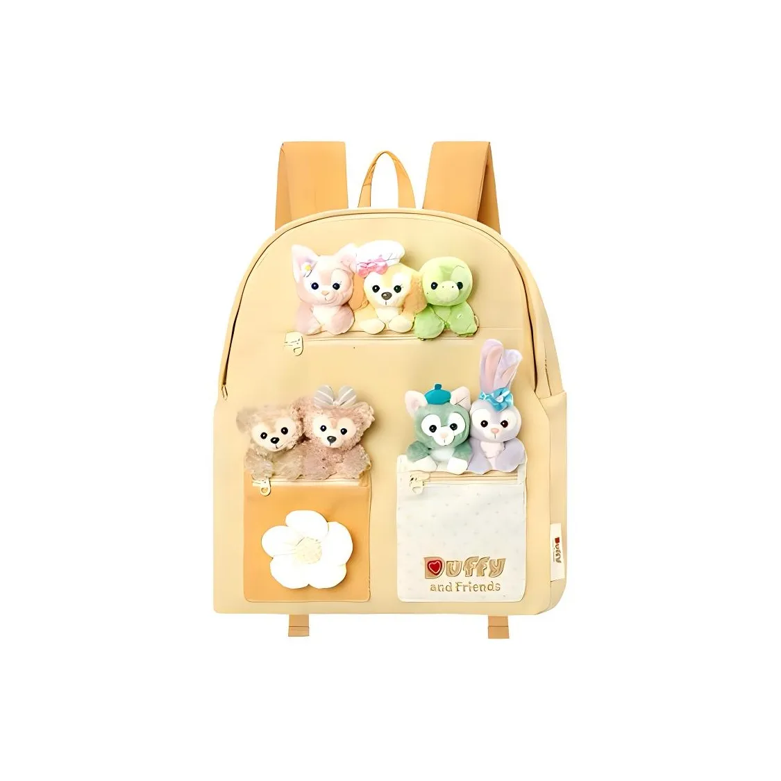 Disney Fabric Backpack Regular Unisex Yellow