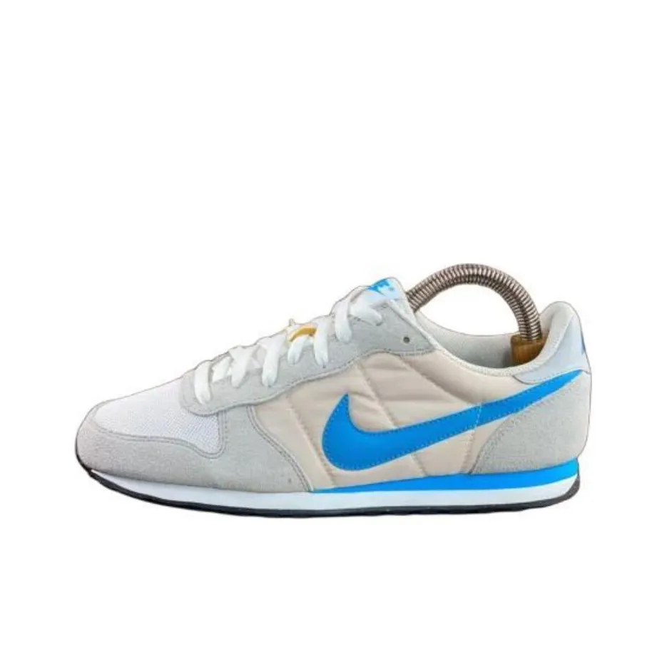 Nike Slip-resistant Abrasion-resistant Low Top Беговые кроссовки Мужские Серый Белый Синий