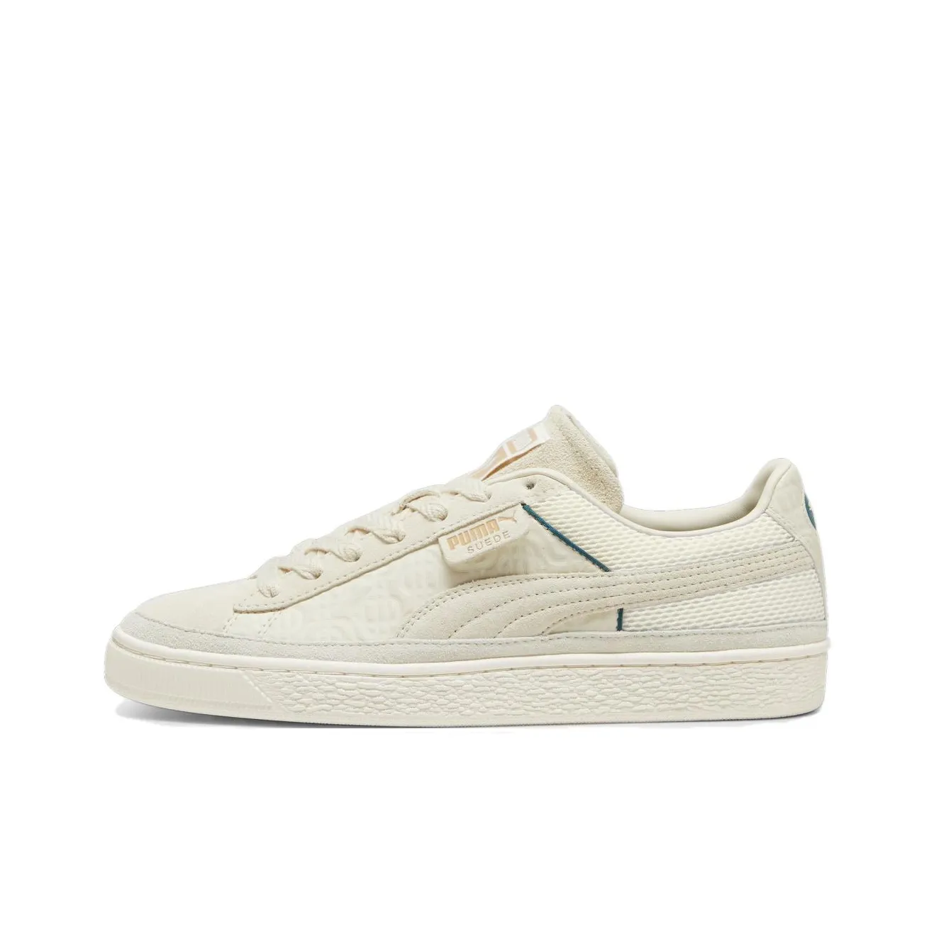 PUMA PALM TREE CREW Low Top Skateboard Shoes Unisex Beige