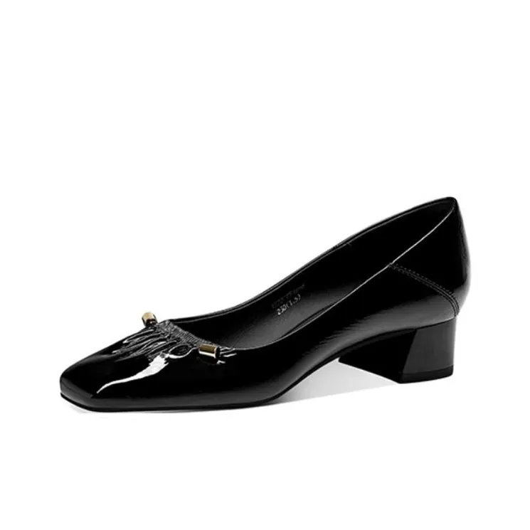 JESSICA SOPHIA Women's Casual Shoes Women's Black/Red/Ecru