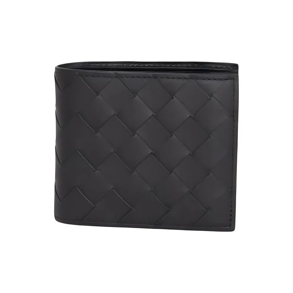 Bottega Veneta Intrecciato Bi Fold Wallet