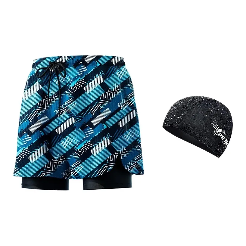 Youyou Swimming Sets Polyester, Elastane Beach Men's