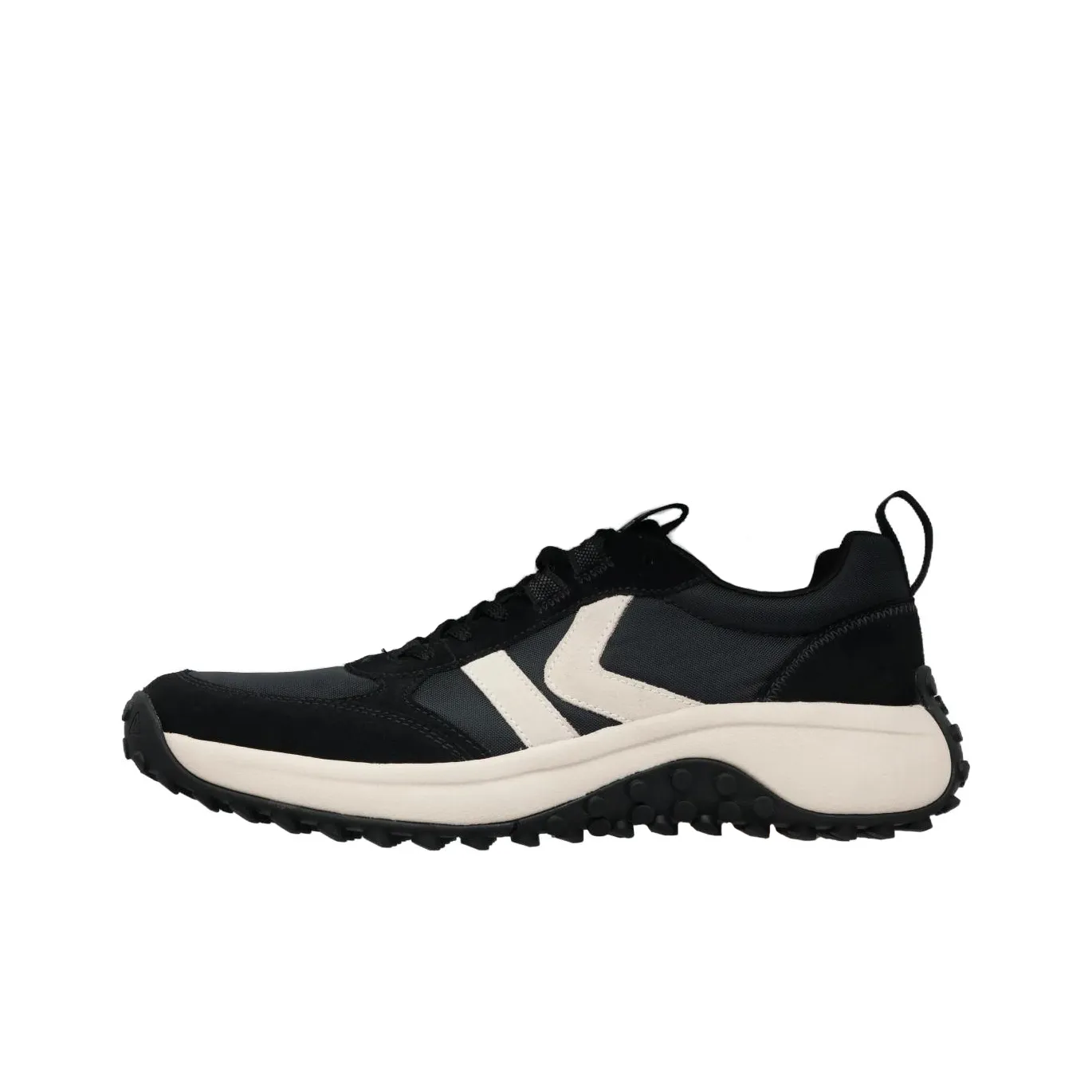 KEEN Anti-Slip Wear-Resistant Breathable Support Low-Top Outdoor Shoes Men's Black White
