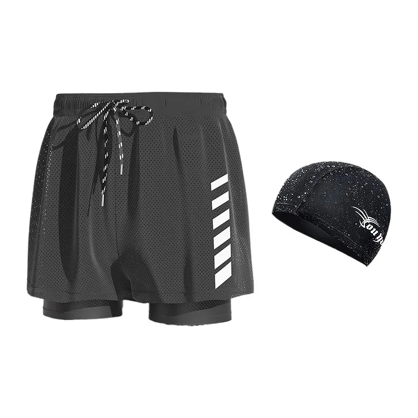 Youyou Swimming Sets Polyester Surfing, Hot Spring, Beach, Paradise, Fitness Men
s