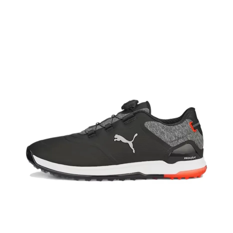 PUMA ProAdapt Alphacat Low Top Golf Shoes Men's Black Gray