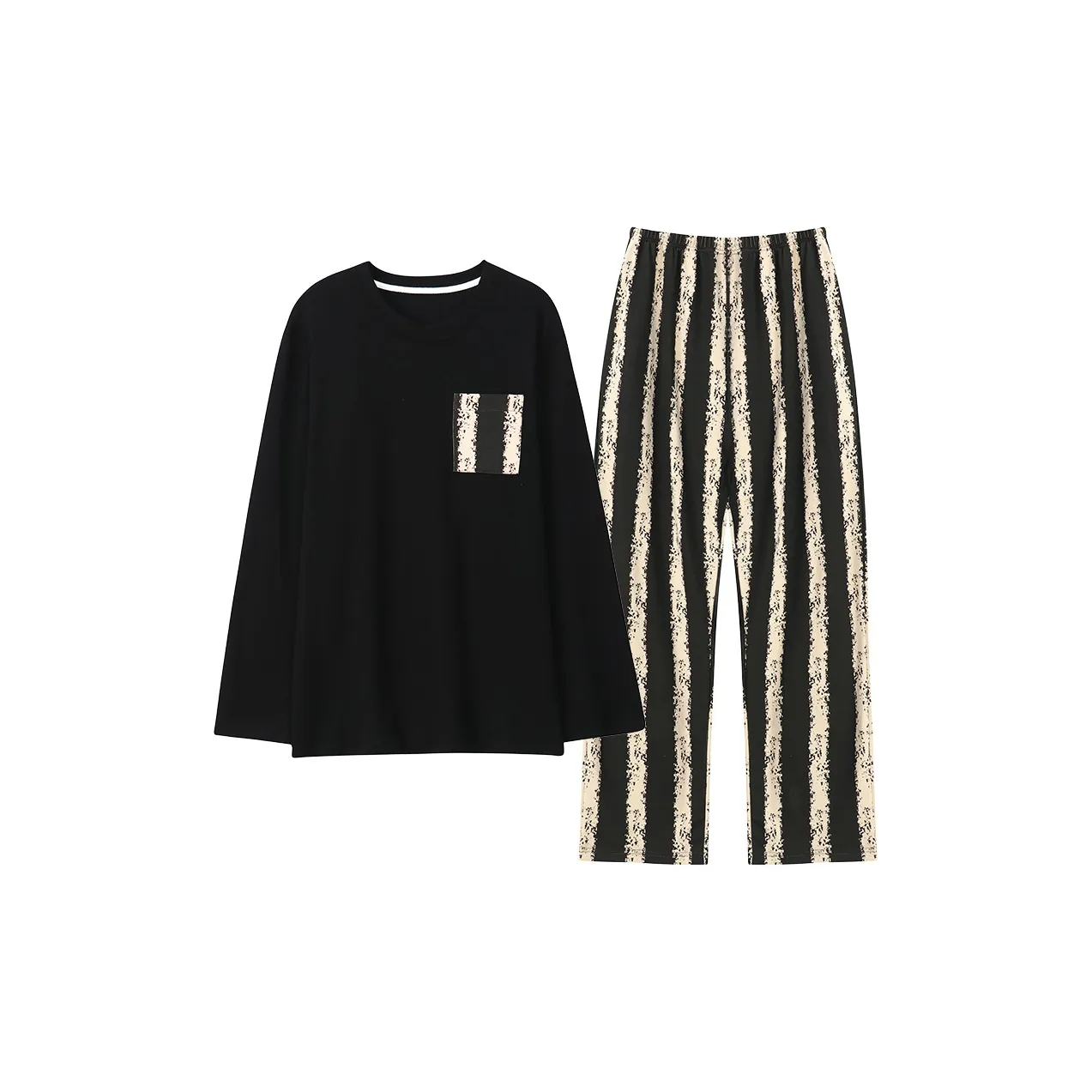 TAYAN Черный Мужской Пижамный Комплект