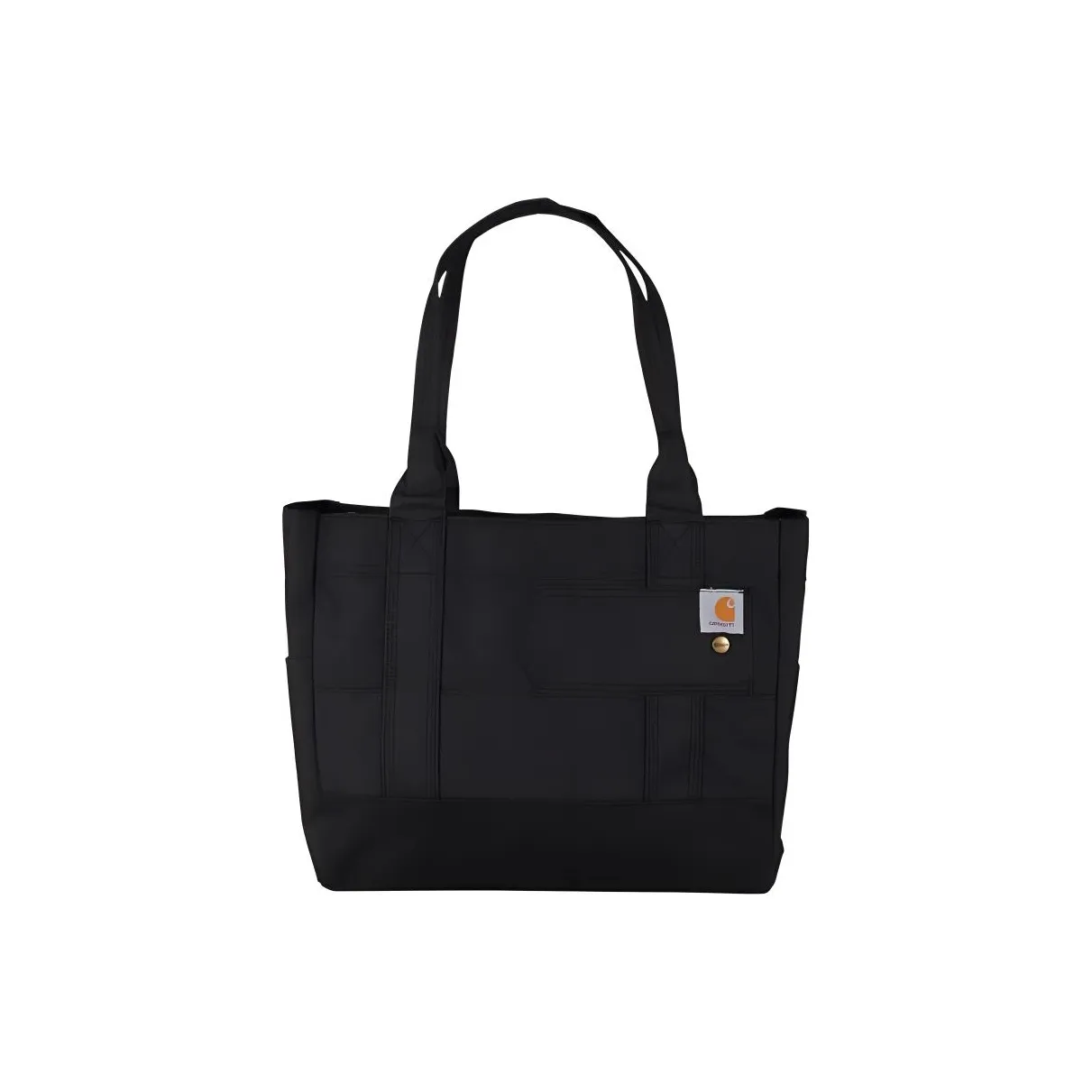 Carhartt Polyester Tote Bag Shopping Bag Shoulder Bag Handbag Regular Unisex Black