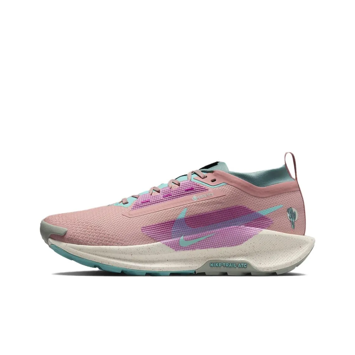 Nike React Pegasus Trail 5 Gore Tex Red Stardust Green Frost